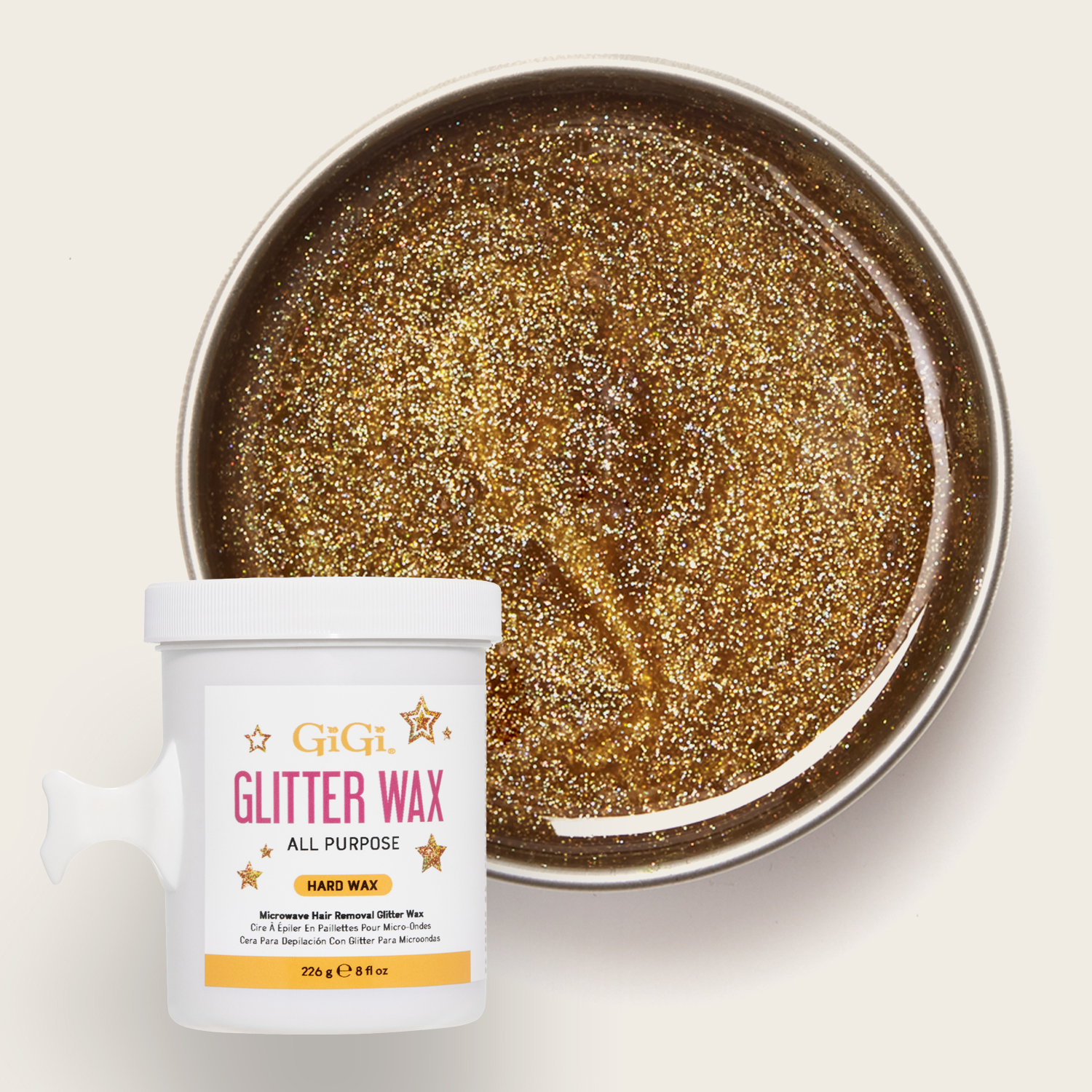 GiGi Brazilian Glitter Hard Wax