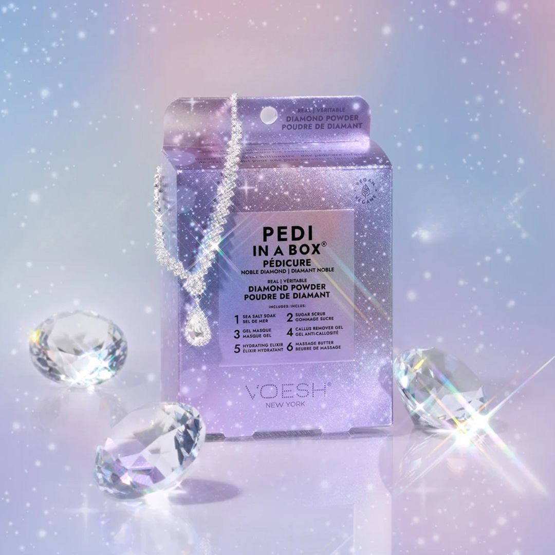 Voesh Noble Diamond 6 Step Pedi in a Box