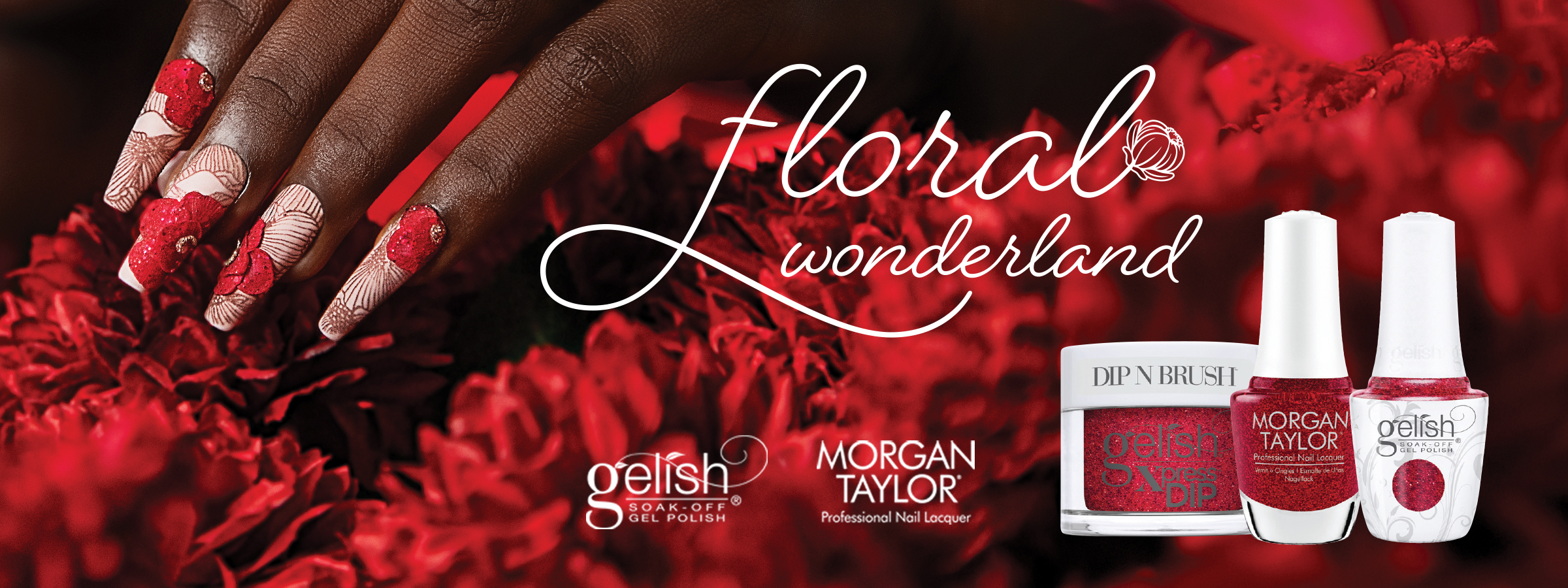 Gelish and Morgan Taylor&acirc;s Floral Wonderland Holiday/Winter 2025 Collection '25 collection