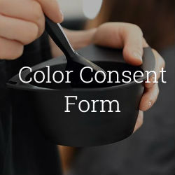 Hair Color Consent Form And Waiver For Professional Salons